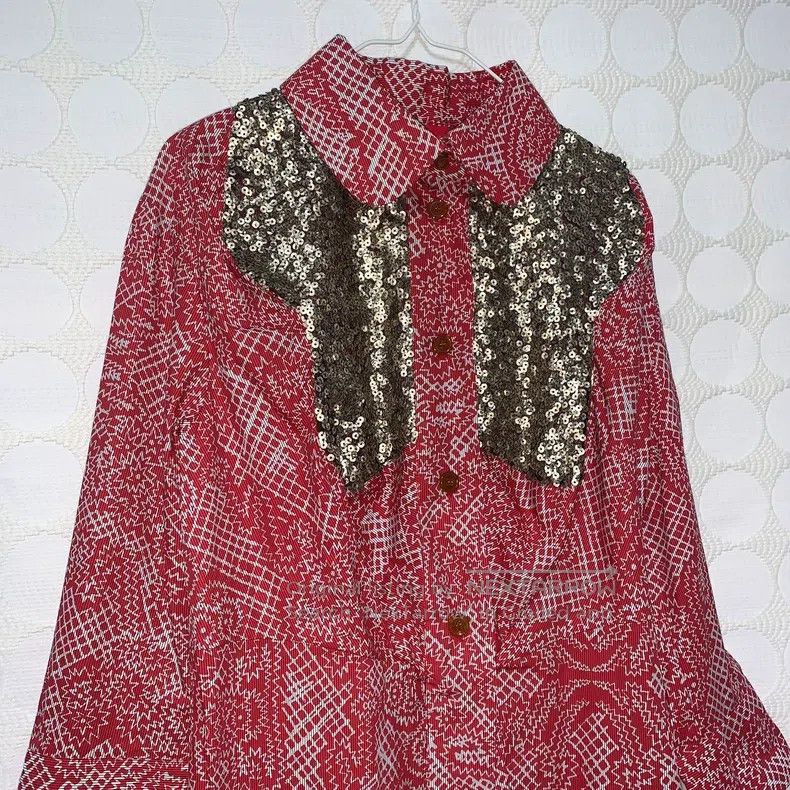 Vivienne Westwood Vivienne Westwood Sequin Patchwork Shirt Dress Size S / US 4 / IT 40 - 5 Thumbnail