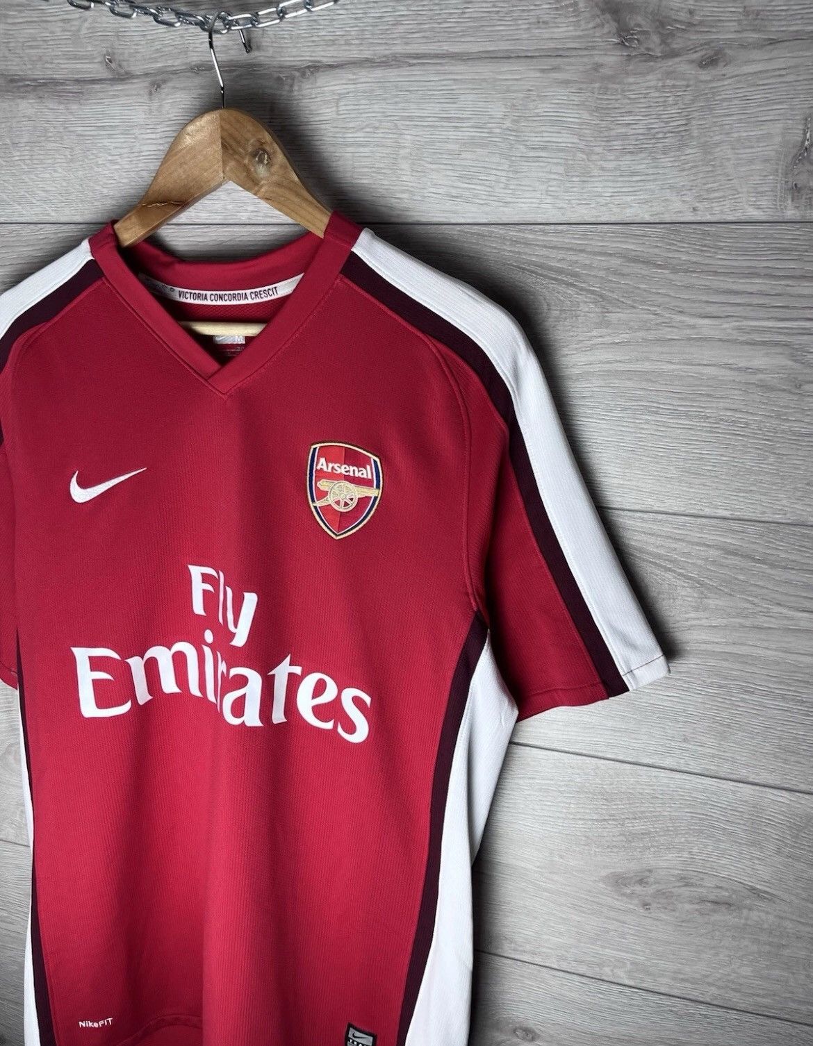 Nike Vintage soccer jerseys FC Arsenal Nike #4 Fabregas dri-fit Size US M / EU 48-50 / 2 - 3 Thumbnail