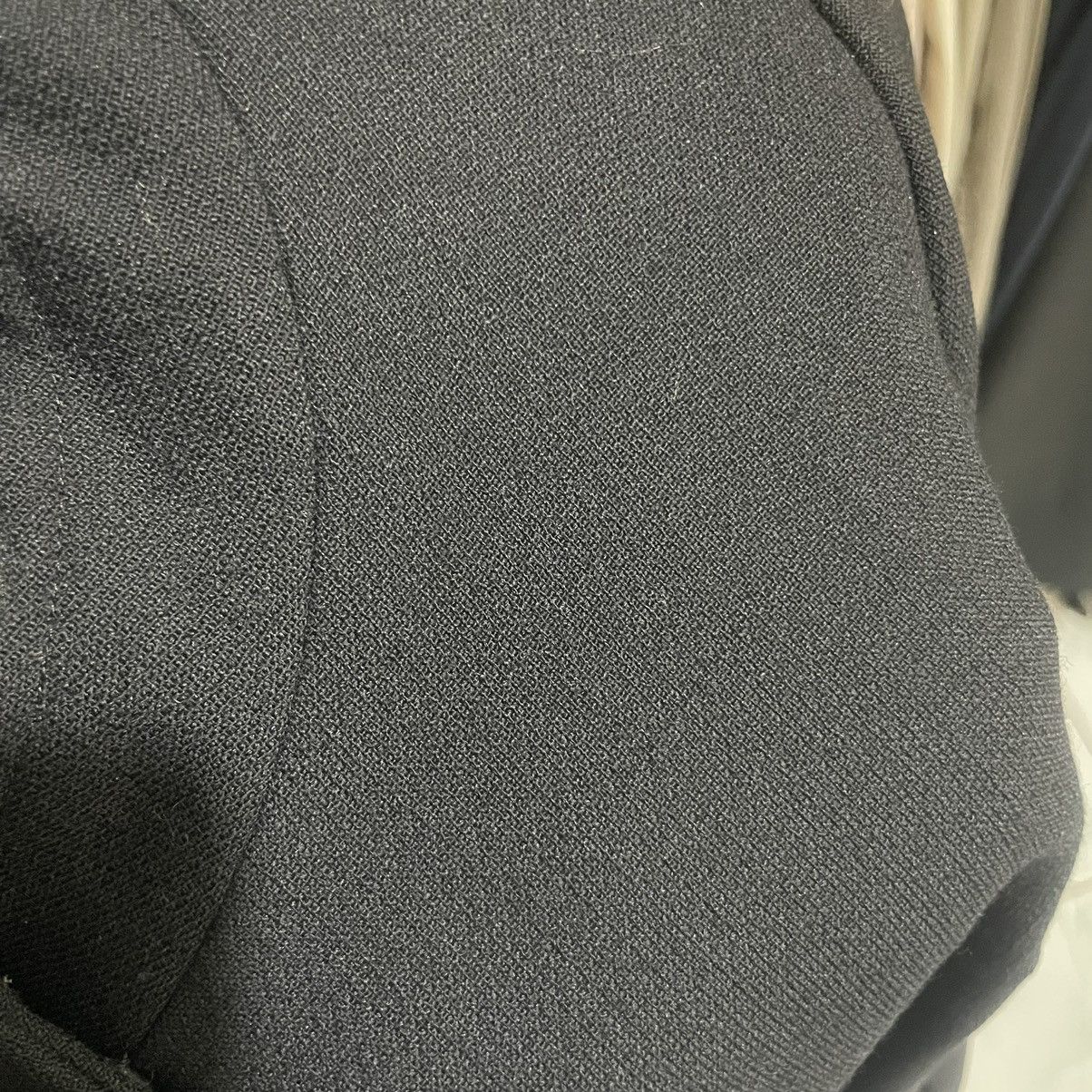 Pierre Cardin Black Blazer Round Collar Material Fall Size M / US 6-8 / IT 42-44 - 3 Thumbnail