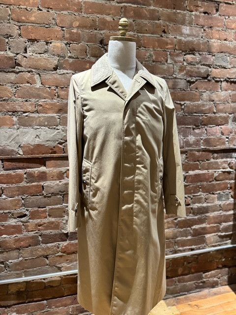 Burberry BURBERRY – Honey Single-Breasted Car Coat Size US M / EU 48-50 / 2 - 2 Thumbnail