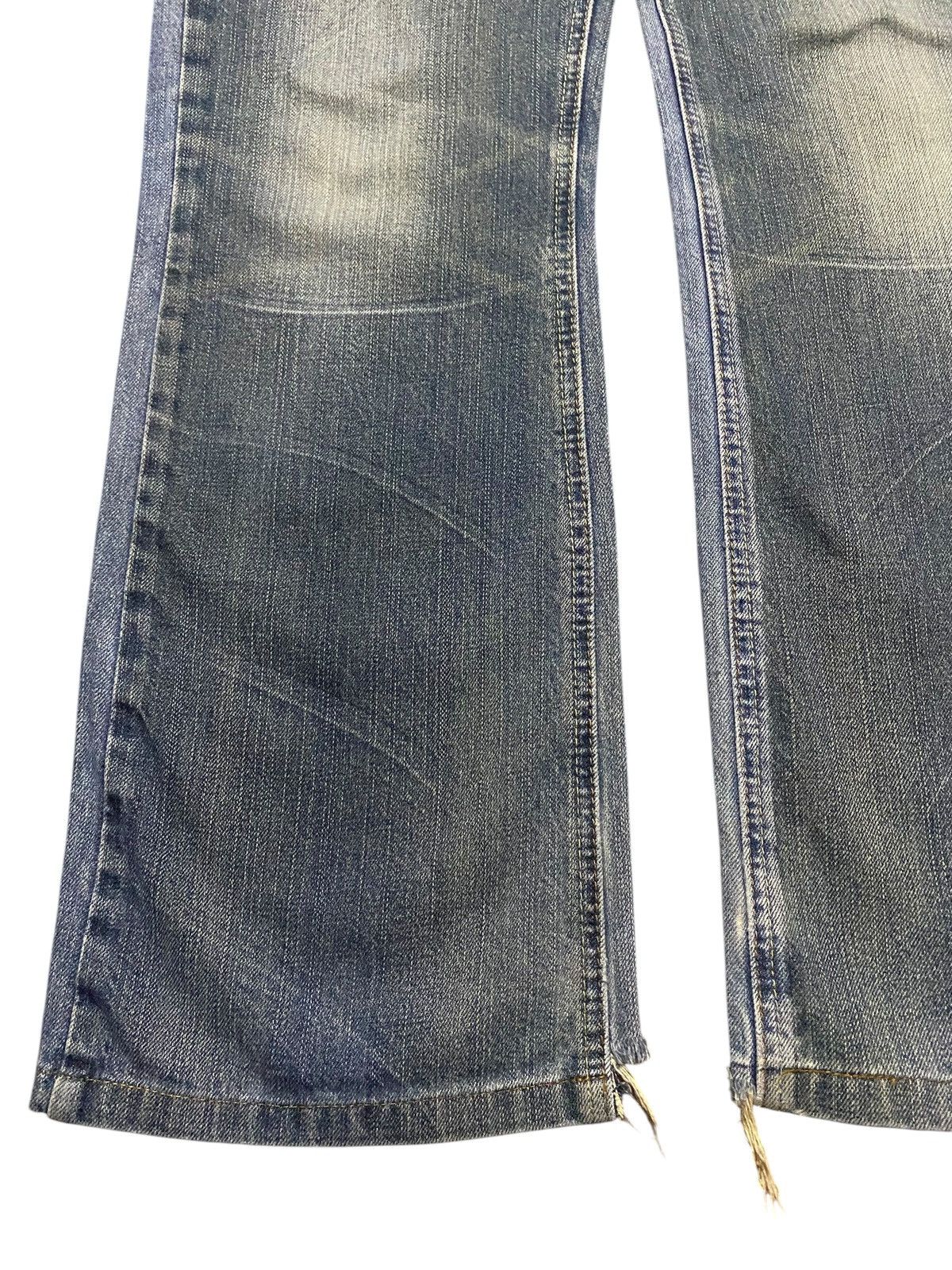 Hysteric Glamour Vintage Japanese Brand Piko Flare Denim Jeans Size US 33 - 7 Thumbnail