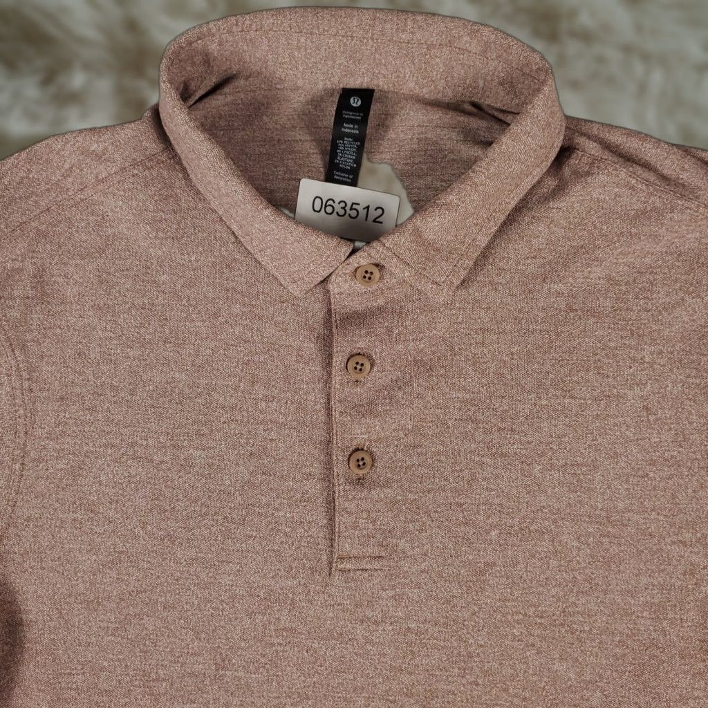 Lululemon Lululemon Polo Shirt Mens Size M Red Active Golf Short Sleeve Shirt Polo Mens Red Modern Classic Sports Links Size US M / EU 48-50 / 2 - 1 Thumbnail