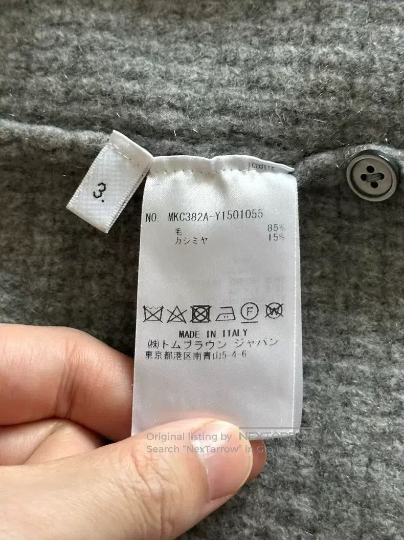 Thom Browne Thom Browne Wool Zip-Up Hoodie Size US L / EU 52-54 / 3 - 3 Thumbnail