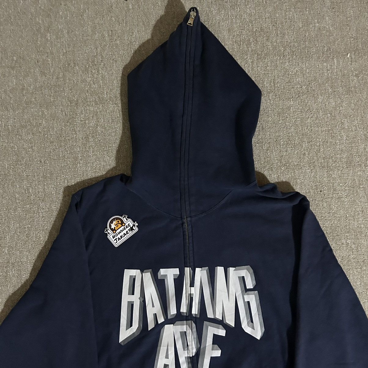 Bape 3D NYC Logo Full Zip Hoodie Size US XL / EU 56 / 4 - 4 Thumbnail