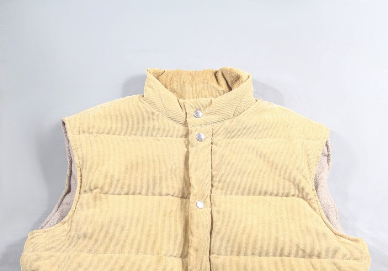 Valentino Valentino Corduroy Luxury Vintage Gilet Vest Jacket Beige XL Size US XXL / EU 58 / 5 - 3 Thumbnail