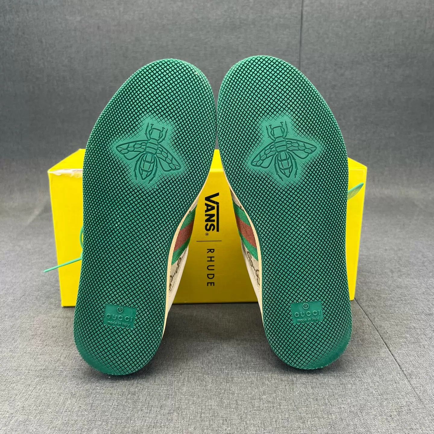 Gucci Gucci Green Ace Sneaker W36, Original Box, New Size US 5.5 / IT 35.5 - 7 Thumbnail