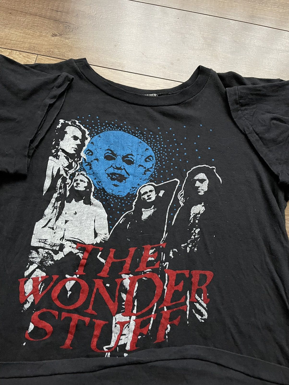 Band Tees 1989 The Wonder Stuff Vintage Hup Moon Band T-Shirt Tee Size US M / EU 48-50 / 2 - 3 Thumbnail