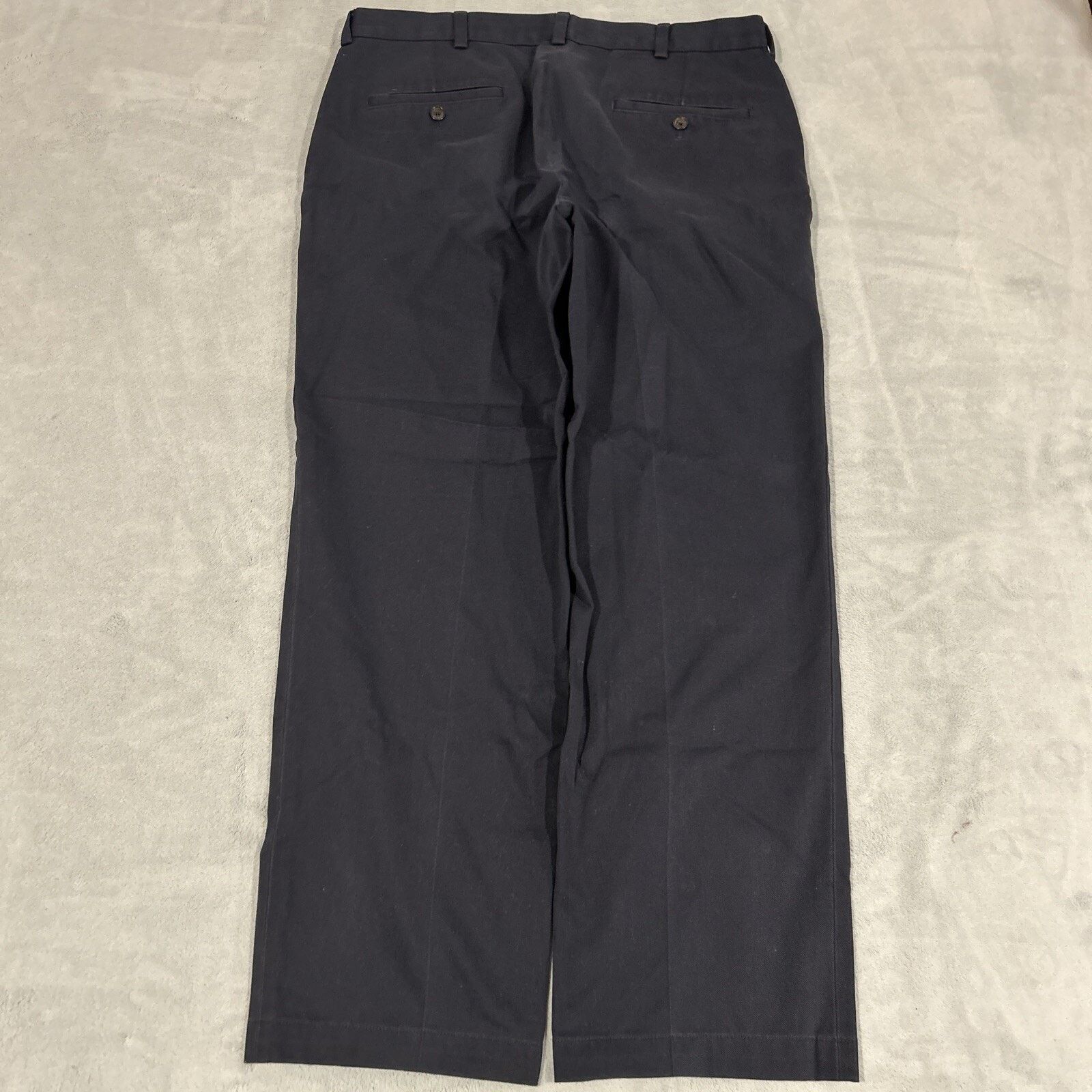 Brooks Brothers Beyond Baggy Pants 35x28 Advantage Chino Clark Action Slacks Size US 35 - 2 Thumbnail