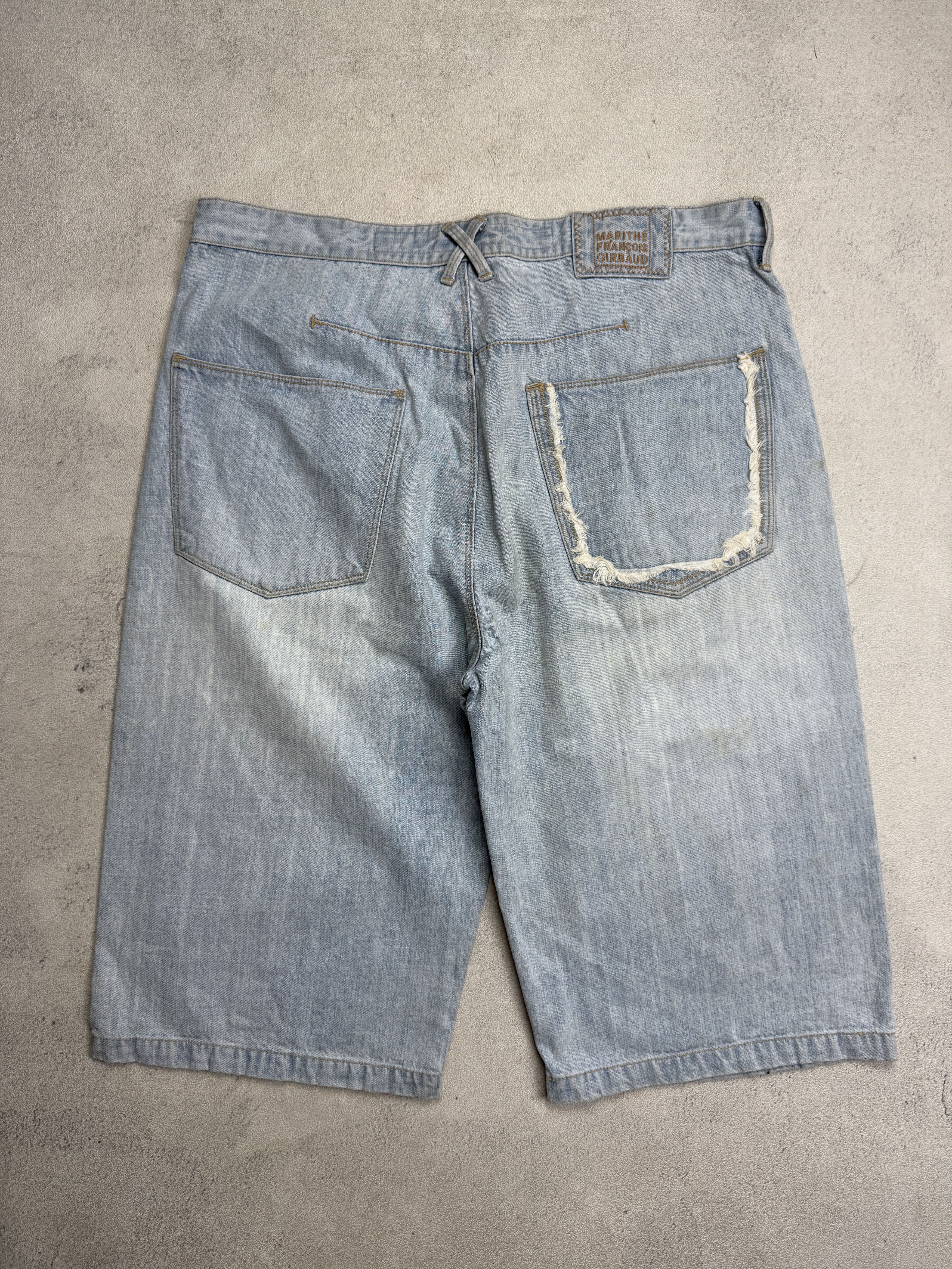 Marithe + Francois Girbaud Marithe Francois Girbaud Jorts Denim Size US 36 / EU 52 - 9 Thumbnail