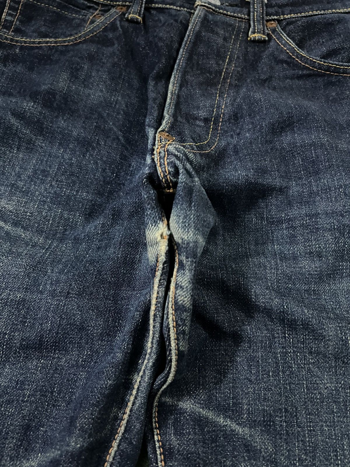 Evisu Vintage Evisu Seagull Lot 2000 No 2 Distress Selvedge Jean Size US 28 / EU 44 - 20 Thumbnail