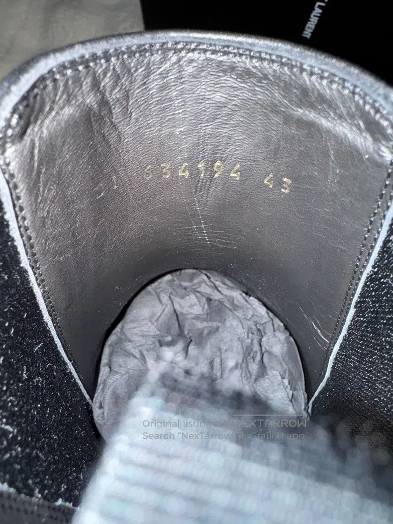 Saint Laurent Paris Saint Laurent Paris Chelsea Boots Size US 10 / EU 43 - 6 Thumbnail
