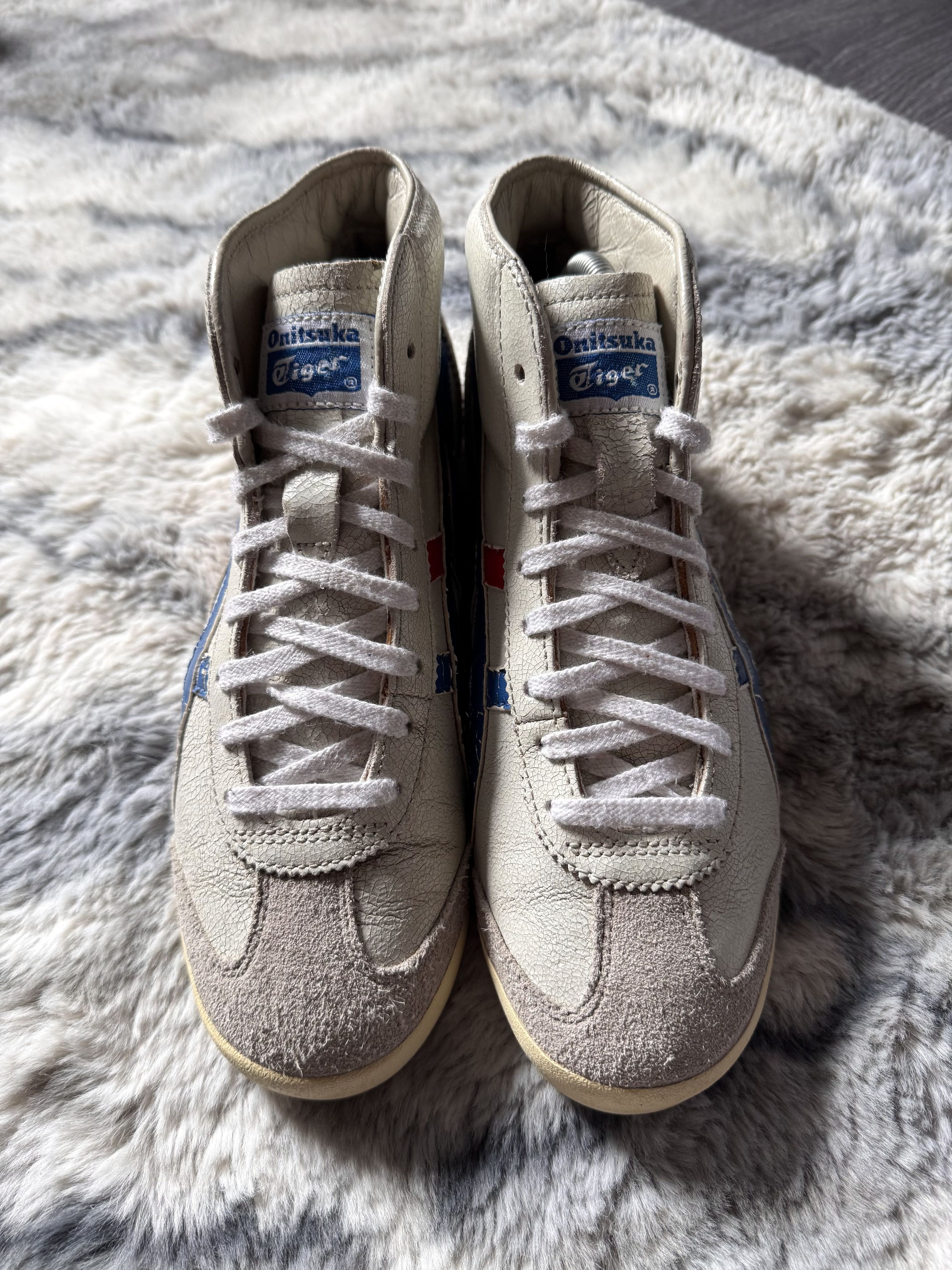 Vintage Asics Onitsuka Tiger Hi-Top Sneaker Mexico Rare Y2K