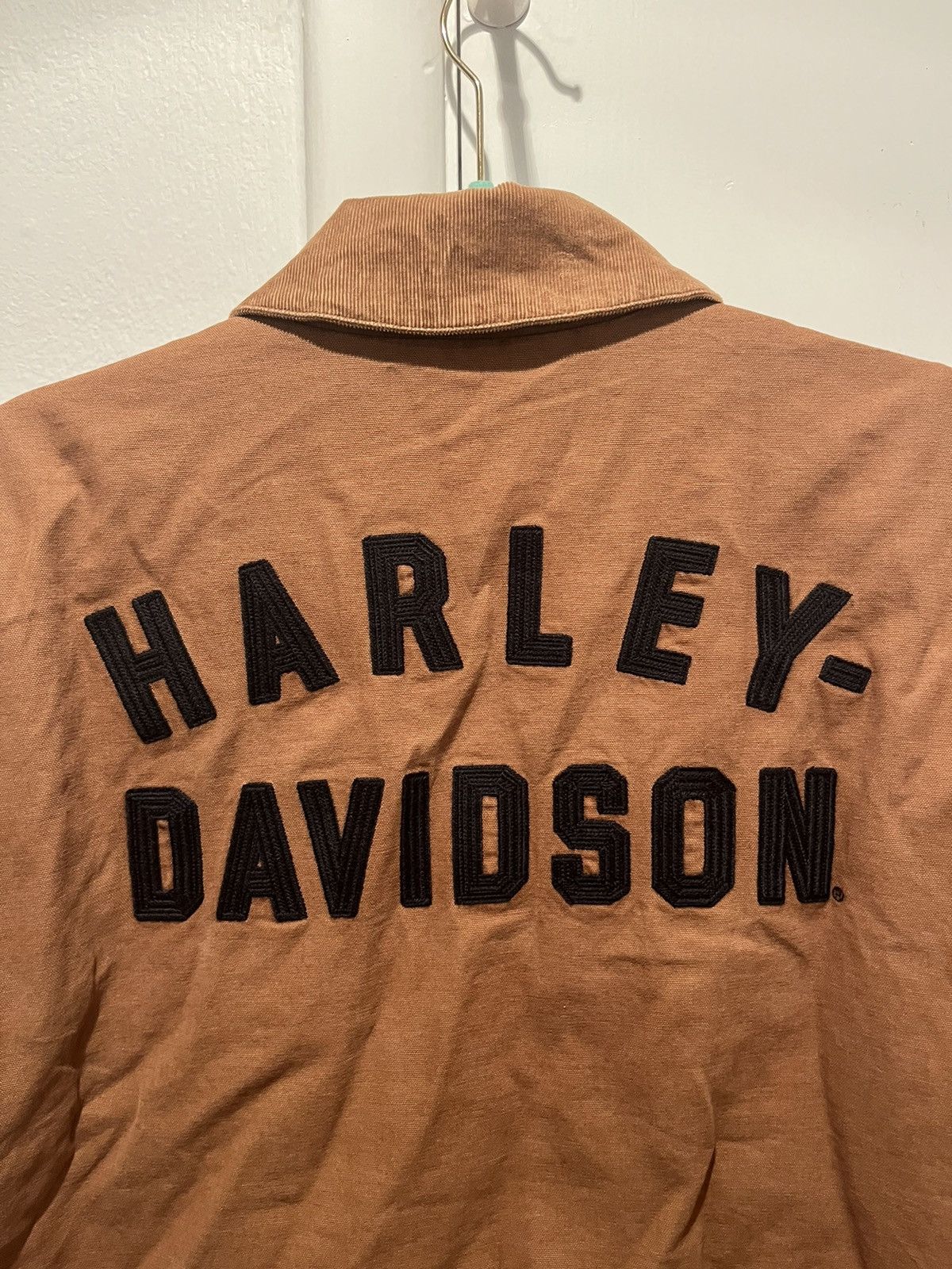 Harley Davidson Harley Davidson Mens Forever Canvas Jacket Large Grailed