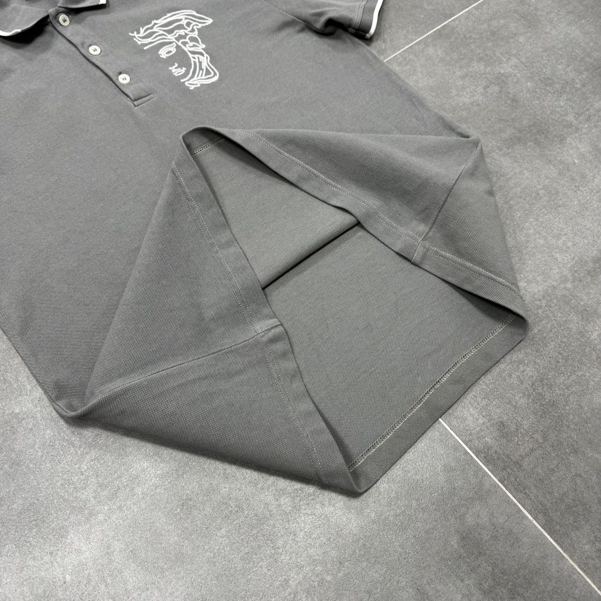 Versace Versace Collection Embroidered Medusa Head Logo Polo Slim Size US M / EU 48-50 / 2 - 12 Thumbnail