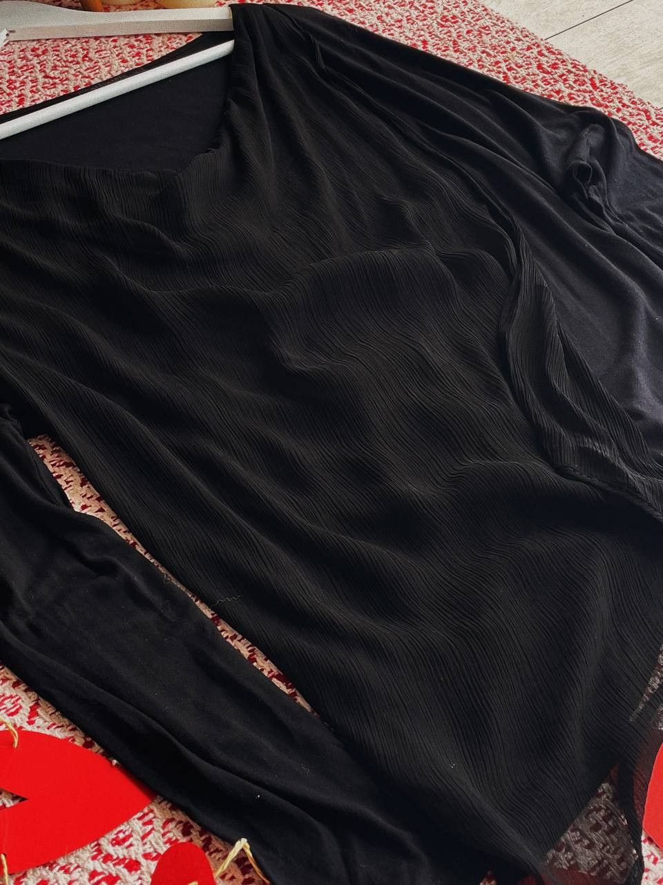 Allsaints AllSaints Long Sleeve Top Black Viscose Tunic Sheer Size S / US 4 / IT 40 - 7 Thumbnail