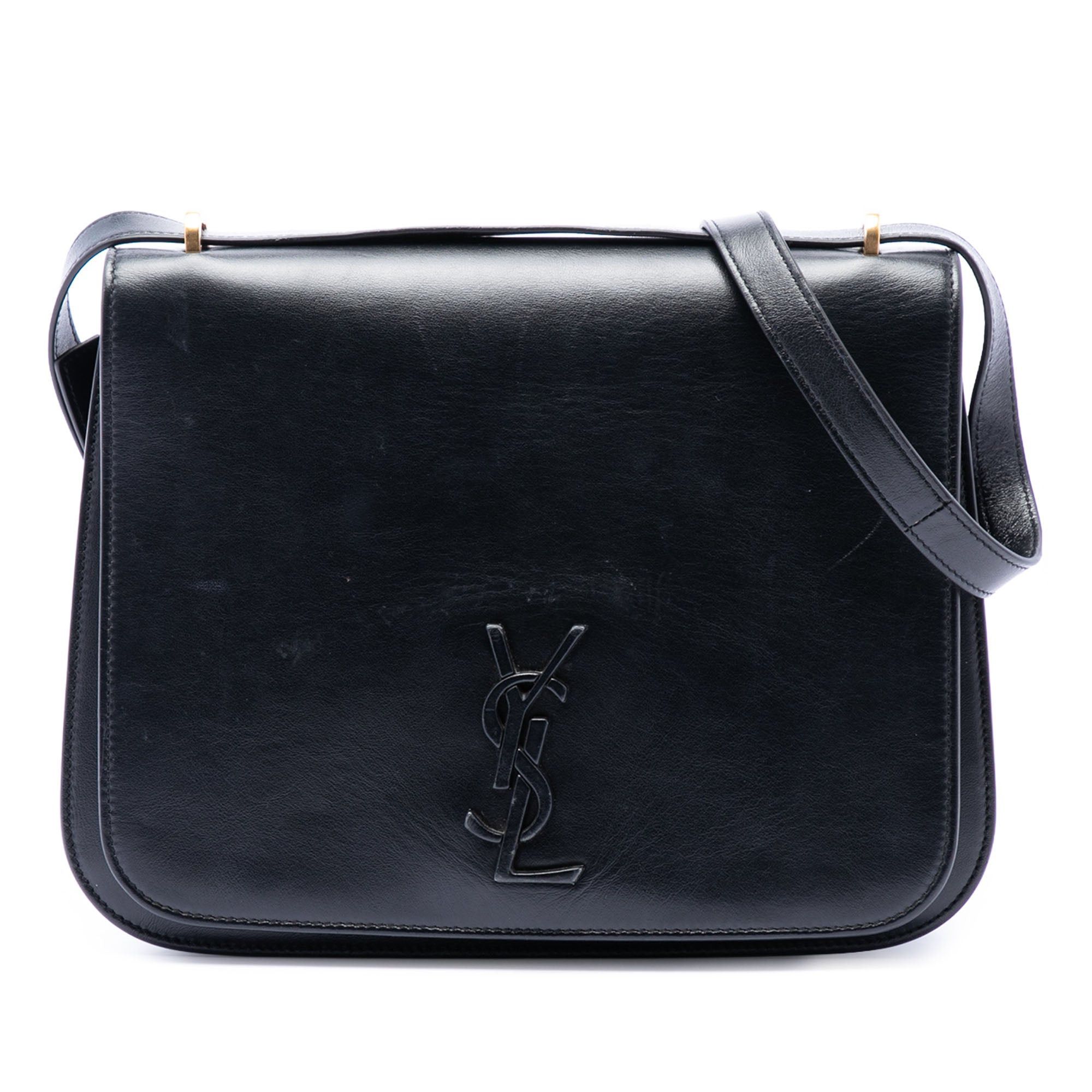 Saint Laurent Paris Medium Smooth Calfskin Spontini Crossbody Size ONE SIZE - 1 Thumbnail