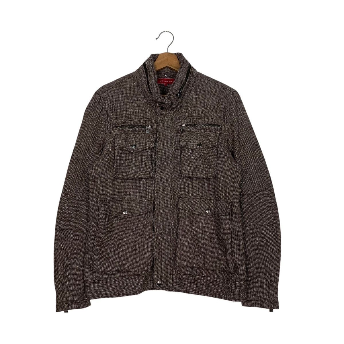 Japanese Brand ANTI-LABEL JEAN Four Pocket Utility Jacket #2938-C133 Size US M / EU 48-50 / 2 - 1 Thumbnail