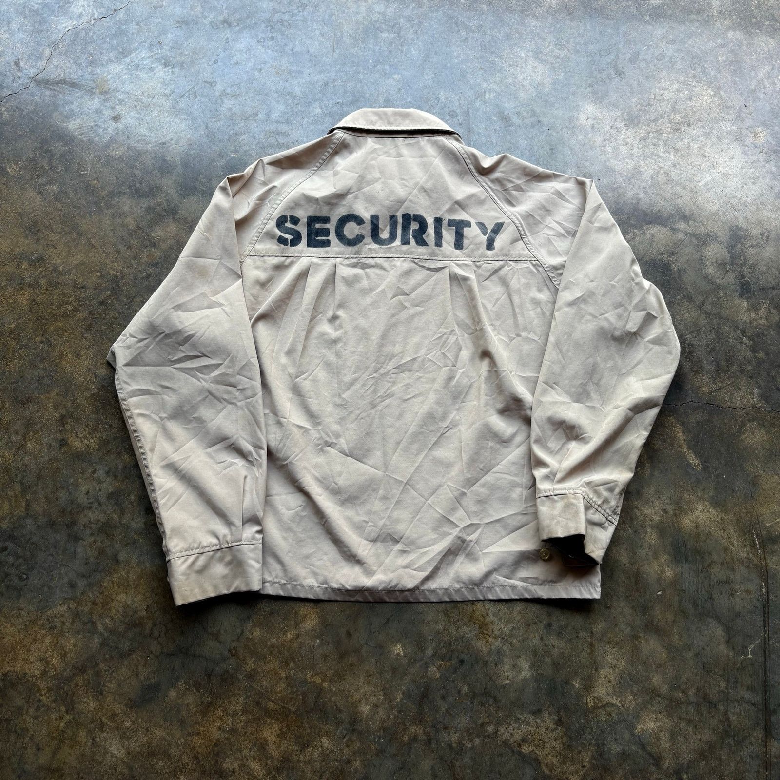 McGregor Vintage Mcgregor SECURITY Stenciled Zip Up jacket Size US XL / EU 56 / 4 - 7 Thumbnail