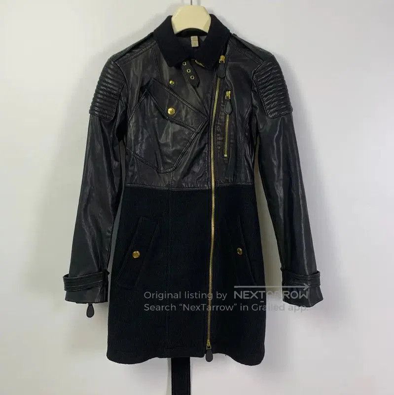 Burberry Burberry Black Women's Trench Coat. Size XXS / US 00 / IT 34 - 1 Thumbnail