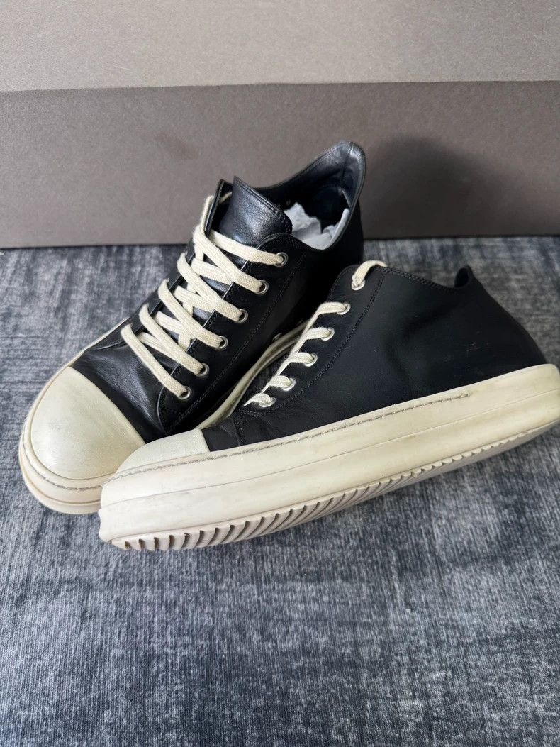 Other Rick Owens Main Line Low Top Leather Top Big Converse shoe Size US 9 / EU 42 - 1 Thumbnail