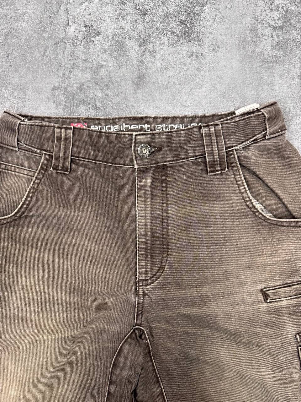 Other Engelbert Strauss Men Work Cargo Shorts Brown Utility Style Size US 31 - 3 Thumbnail