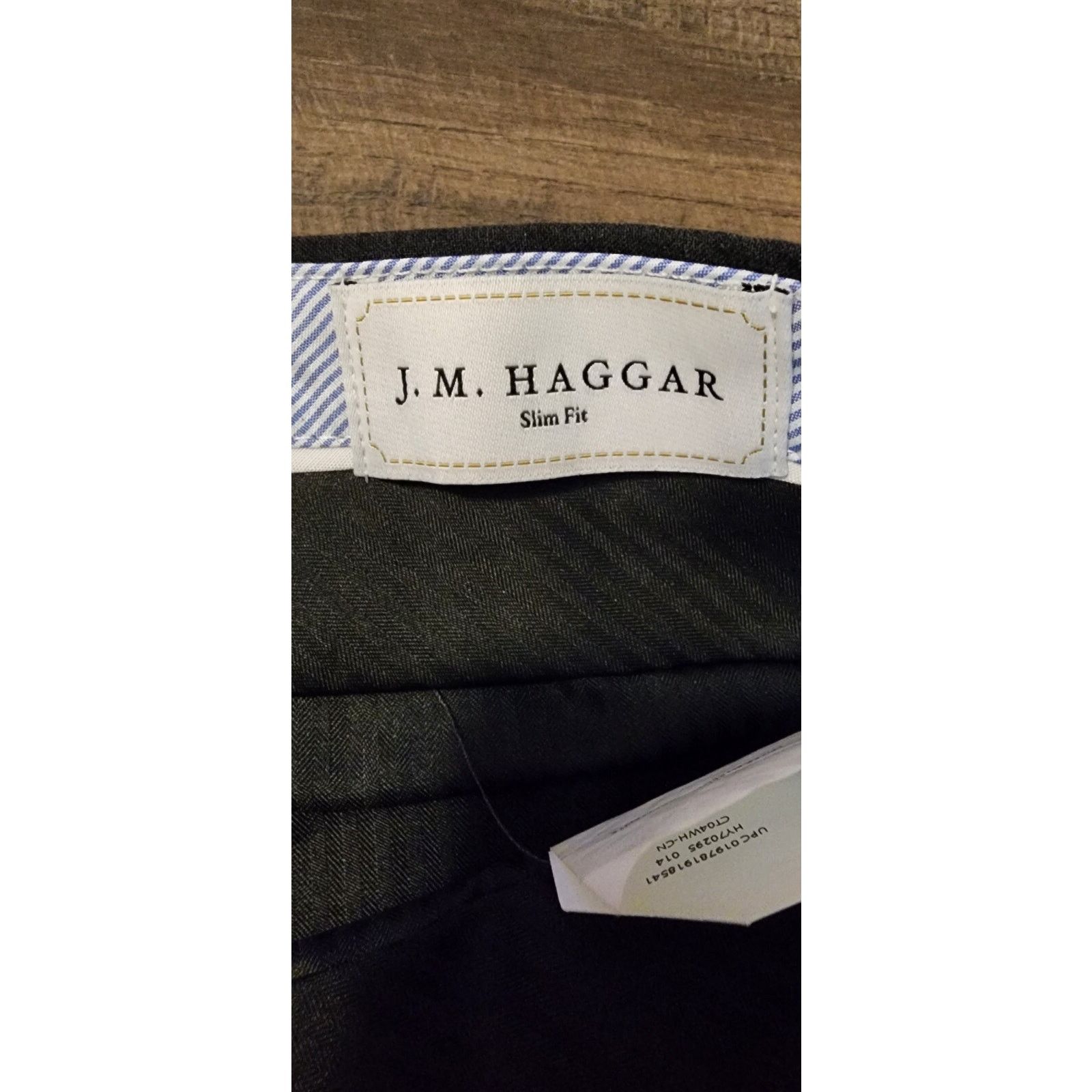 Haggar J.M. Haggar Mens Slacks Size 32x32. 1280 Size US 32 / EU 48 - 2 Thumbnail