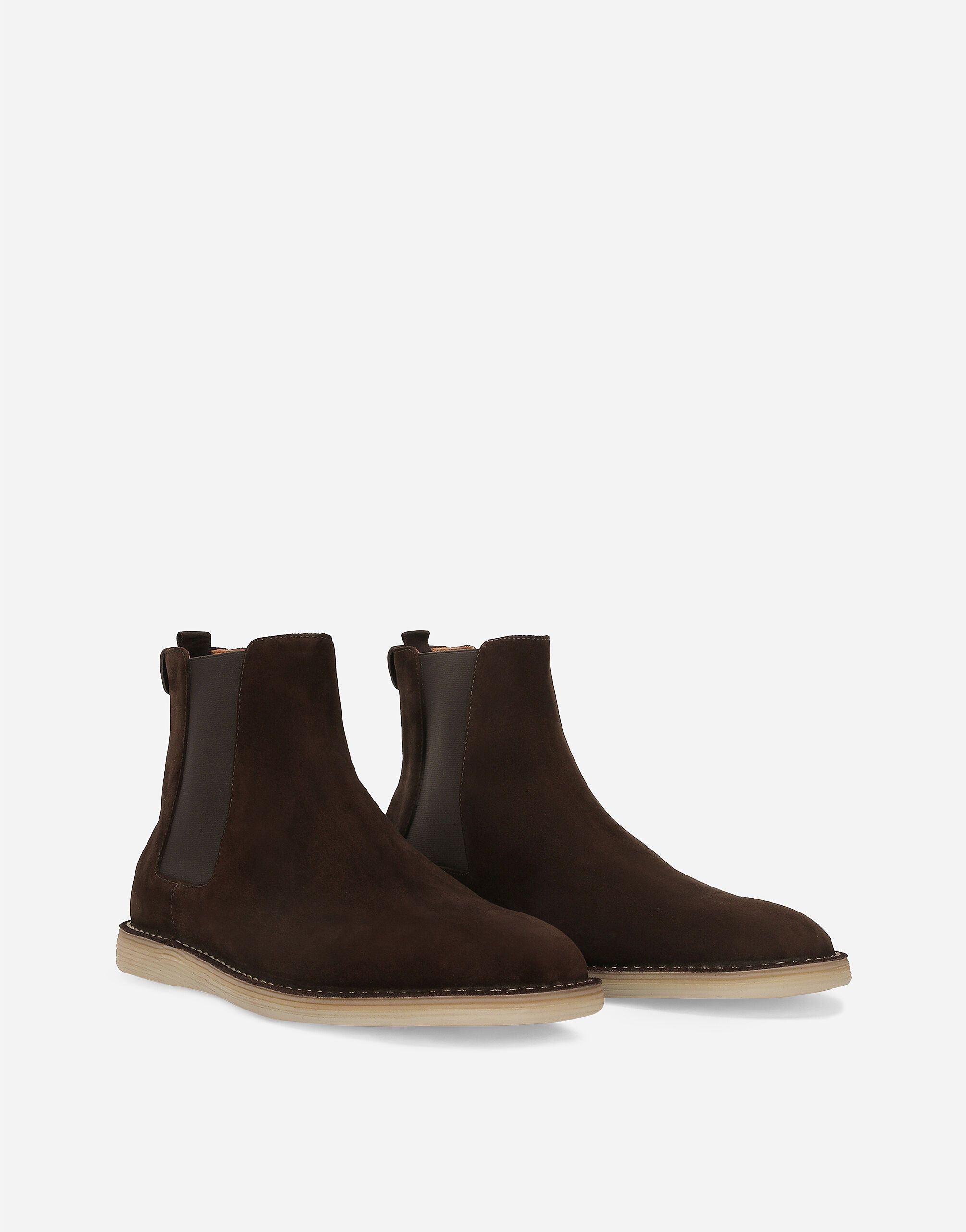 Dolce & Gabbana o1s22i1n0924 Ankle Boots in Brown Size US 12 / EU 45 - 2 Thumbnail