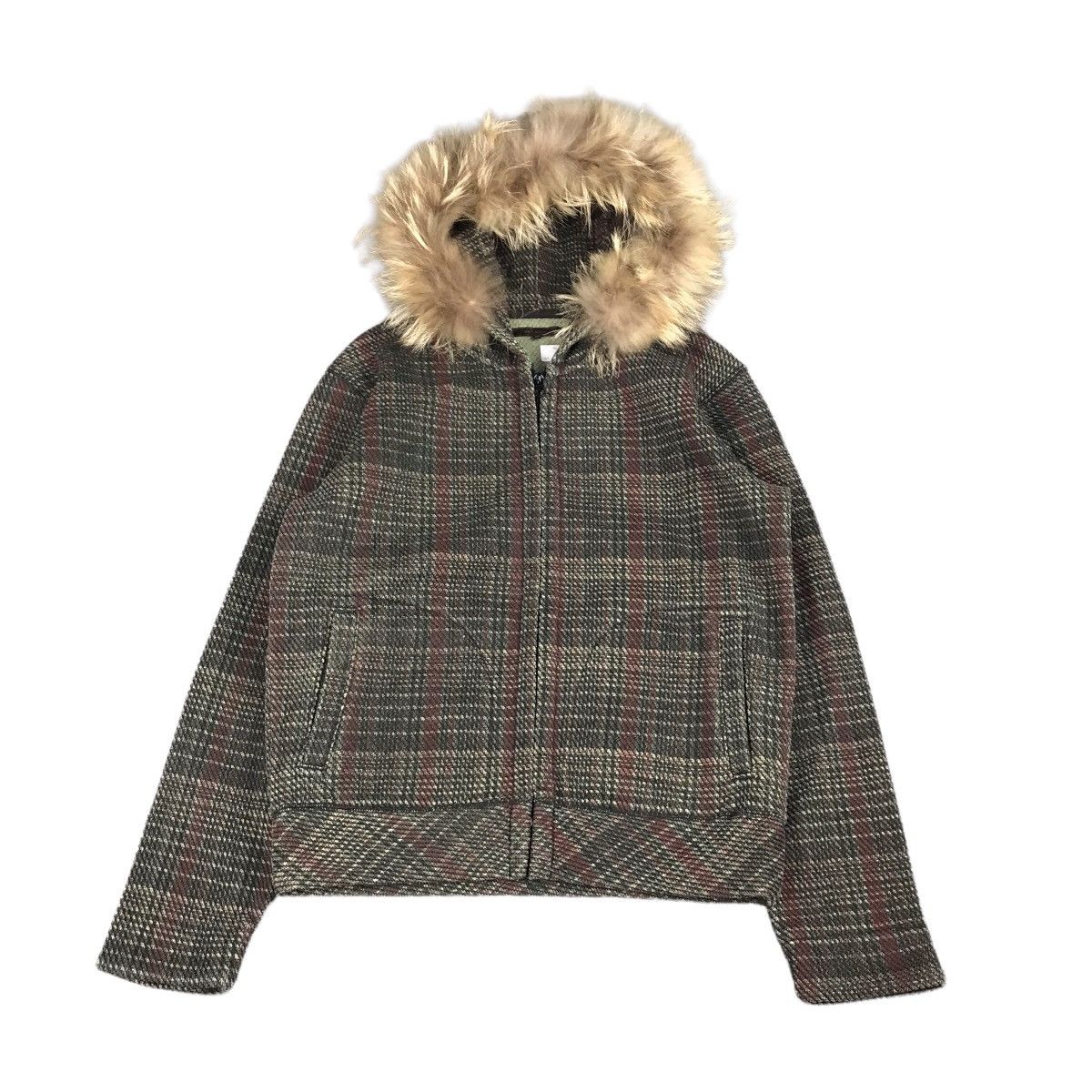 FUR HOODIES JAPANESE BRAND STYLE JACKET