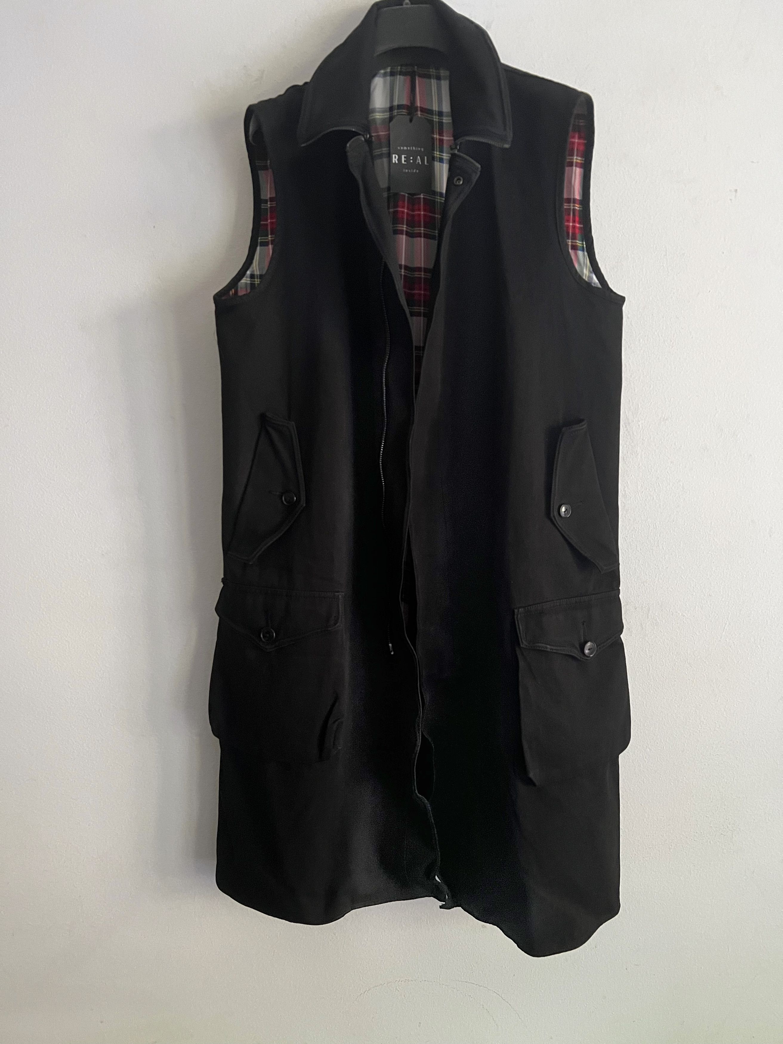 Number (N)ine Runway SS05 "Night Crawler"Sleeveless Trench Vest Size US L / EU 52-54 / 3 - 2 Thumbnail