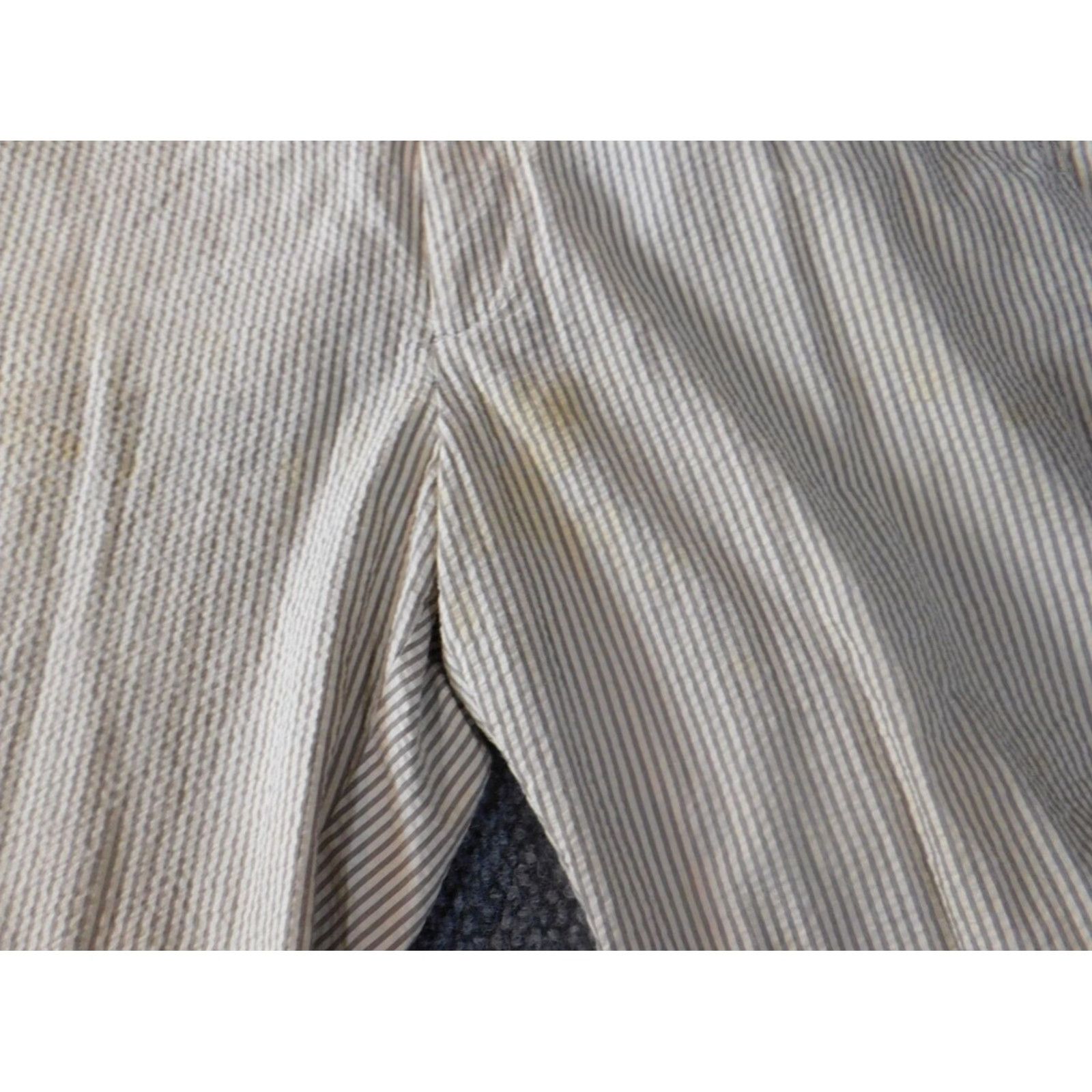 J.Crew J.CREW Mens Shorts 36 beige plaid chino casual classic box Chino Beach Mens 36 Beige Plaid Cotton Flat Front 7in Inseam Size US 36 / EU 52 - 4 Thumbnail