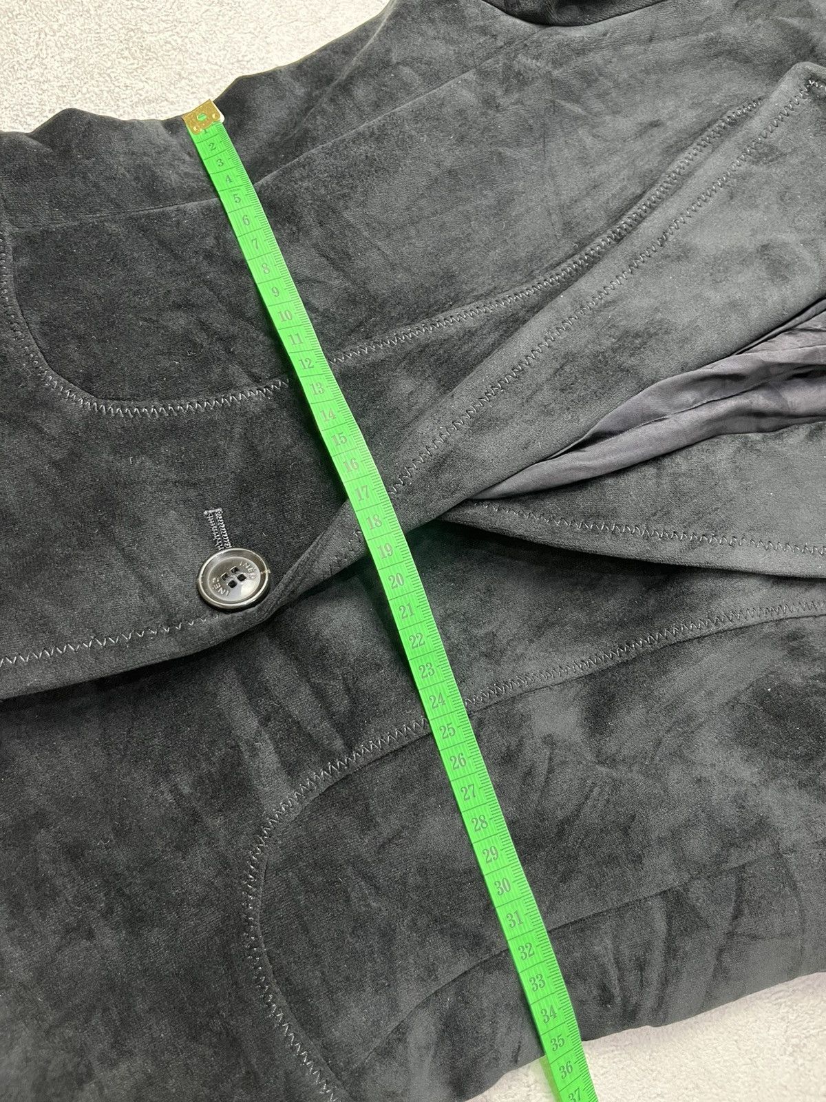 Yohji Yamamoto Ined by Yohji Yamamoto Velvet Jacket Size US XS / EU 42 / 0 - 11 Thumbnail