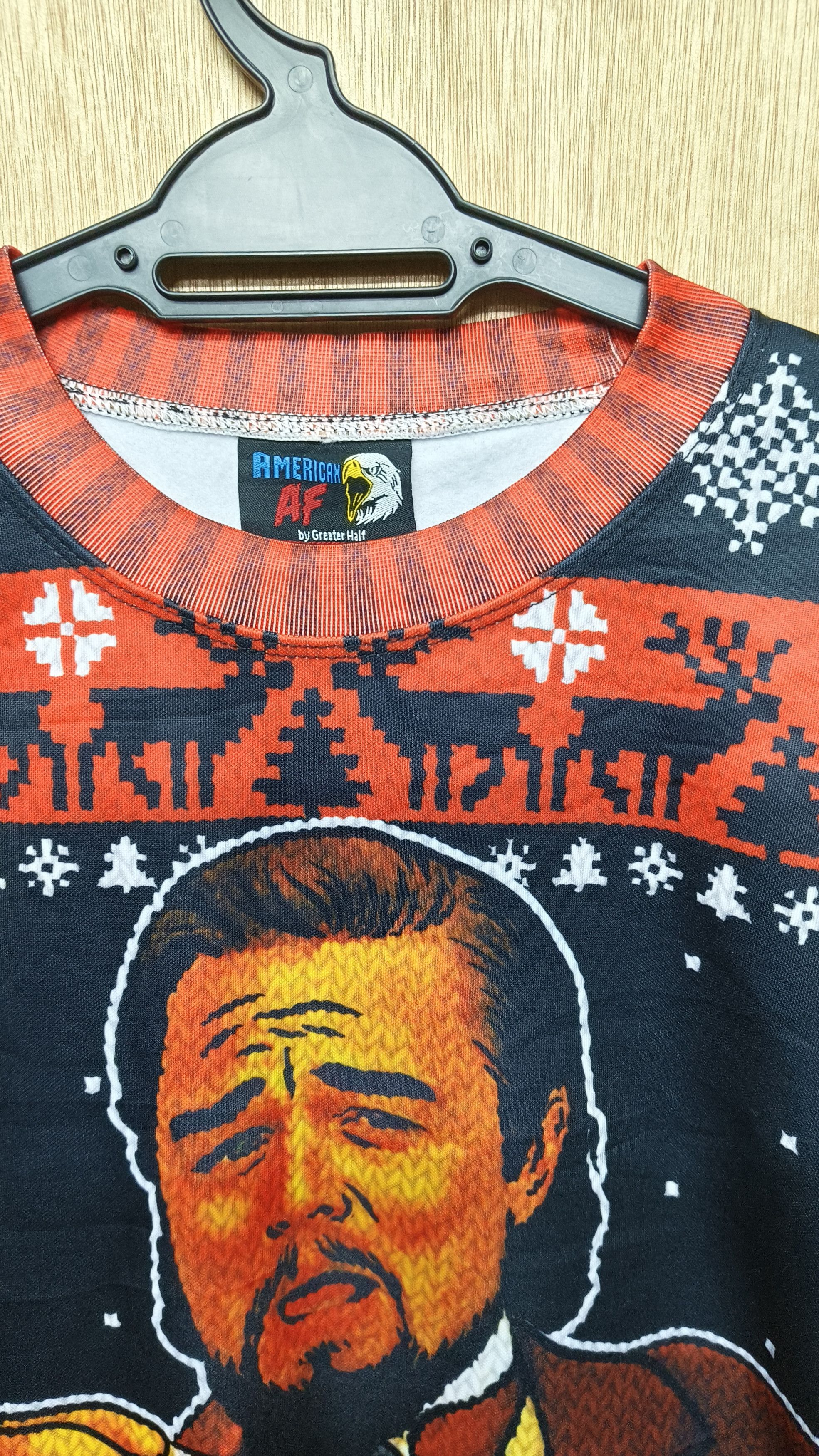 Other Laughing Leo Woolen Ugly Sweatshirt Christmas Ugly Sweater Size US L / EU 52-54 / 3 - 2 Thumbnail
