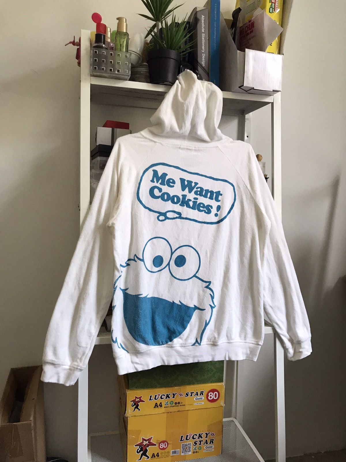 Cartoon Network VTG🔥 Elmo by Sesame Street Hit Back Print full zipper Size L / US 10 / IT 46 - 3 Thumbnail