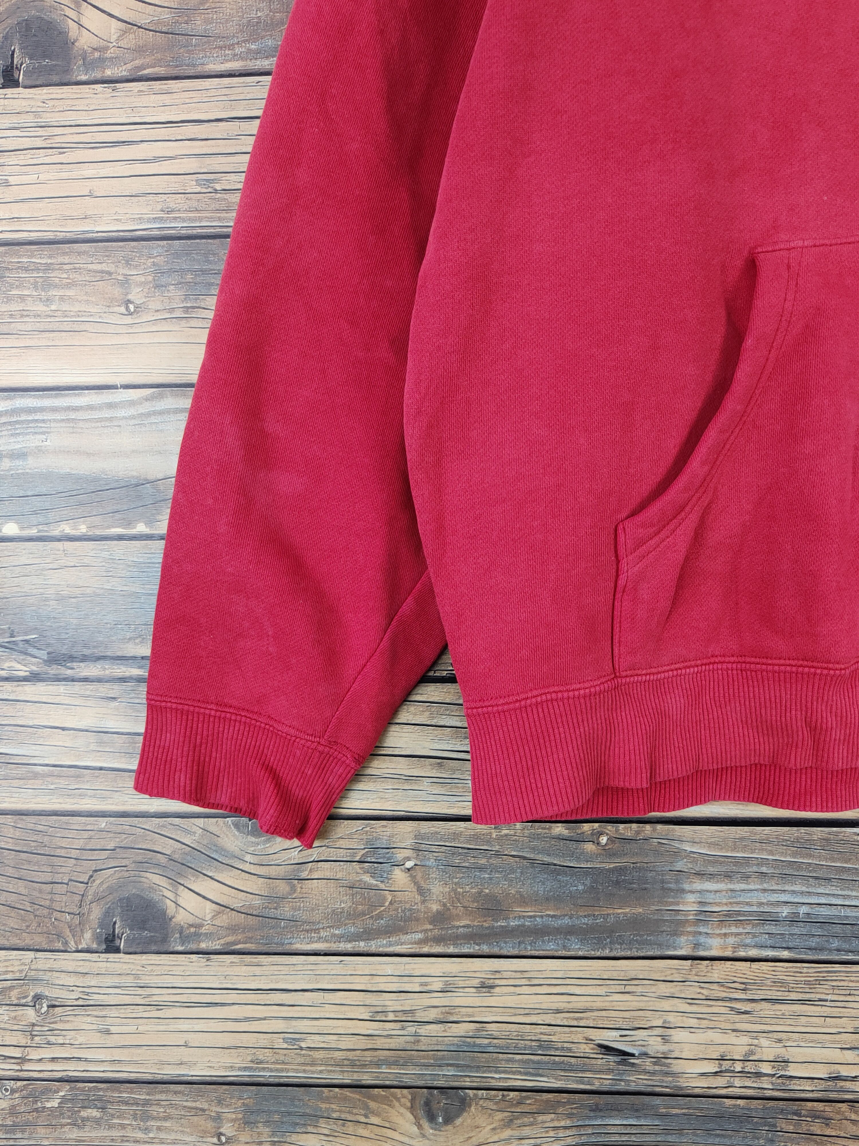Hang Ten × Japanese Brand × Vintage Hang Ten japan vintage Red Hoodie Sweatshirts #W1129 Size US M / EU 48-50 / 2 - 4 Thumbnail