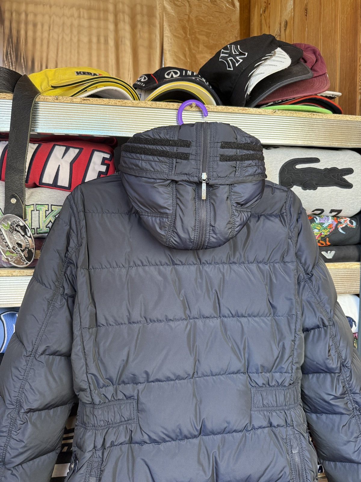Parajumpers Parajumpers Puffer Down Jacket Super Lightweight Beige Logo Size XS / US 0-2 / IT 36-38 - 6 Thumbnail