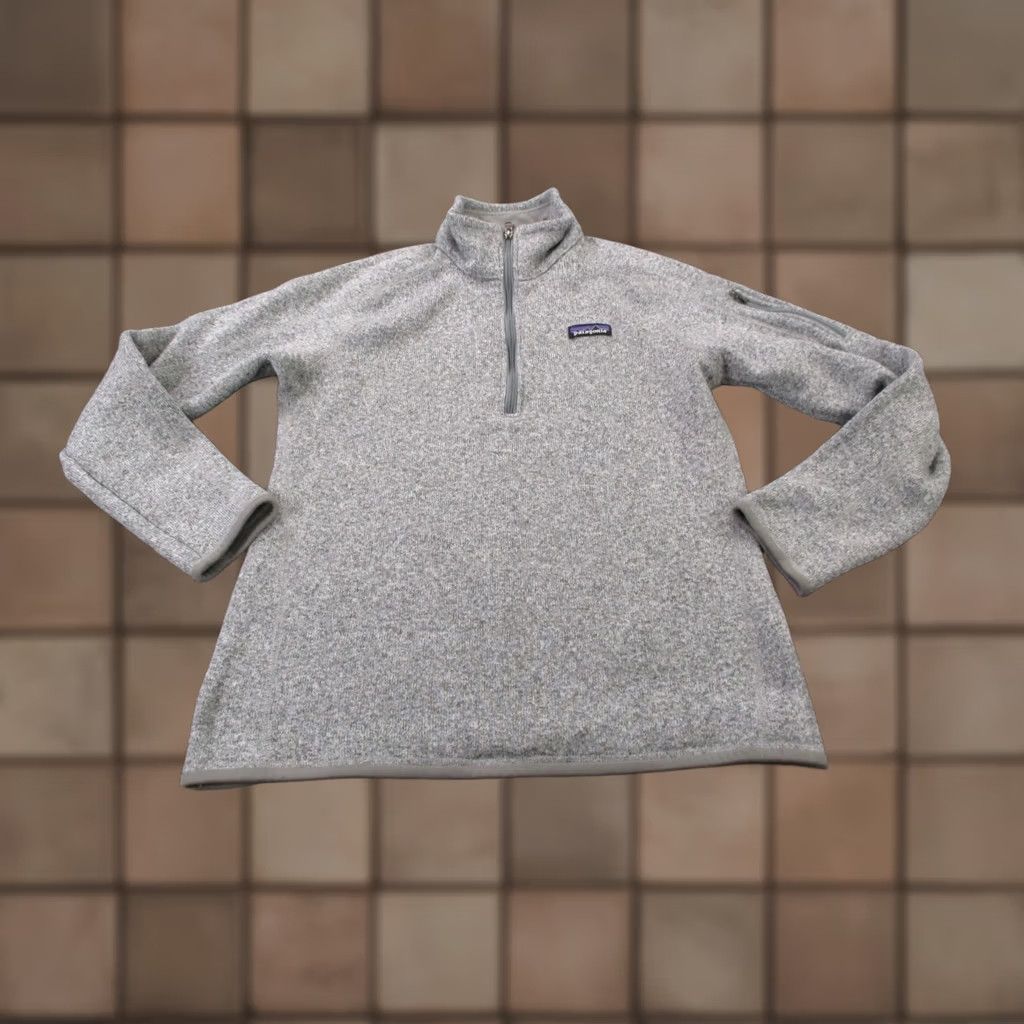 Patagonia Patagonia Jacket Womens L Better Sweater Fleece Outdoor Windbreaker Zip Pockets Gray Regular XS? Size L / US 10 / IT 46 - 1 Thumbnail