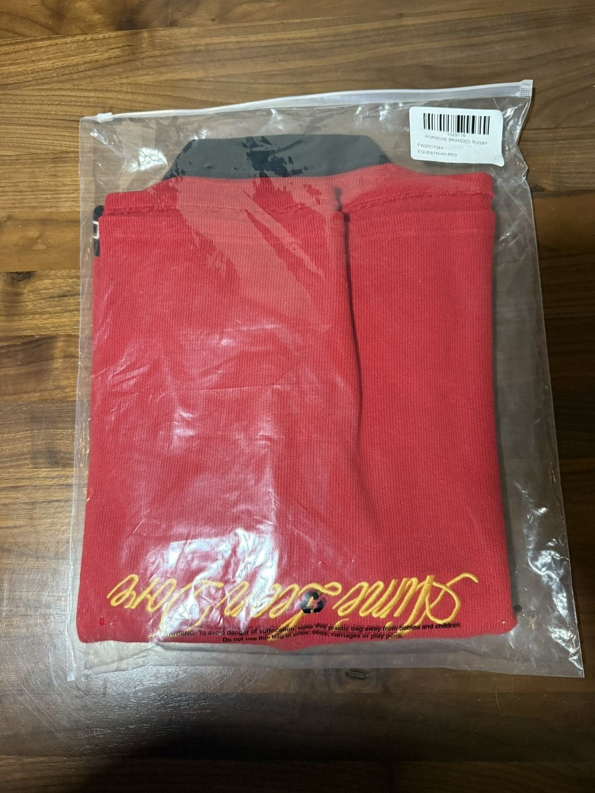 Aime Leon Dore Aime Leon Dore x ALD / Porsche Crest Rugby Red Size Large Size US L / EU 52-54 / 3 - 11 Thumbnail