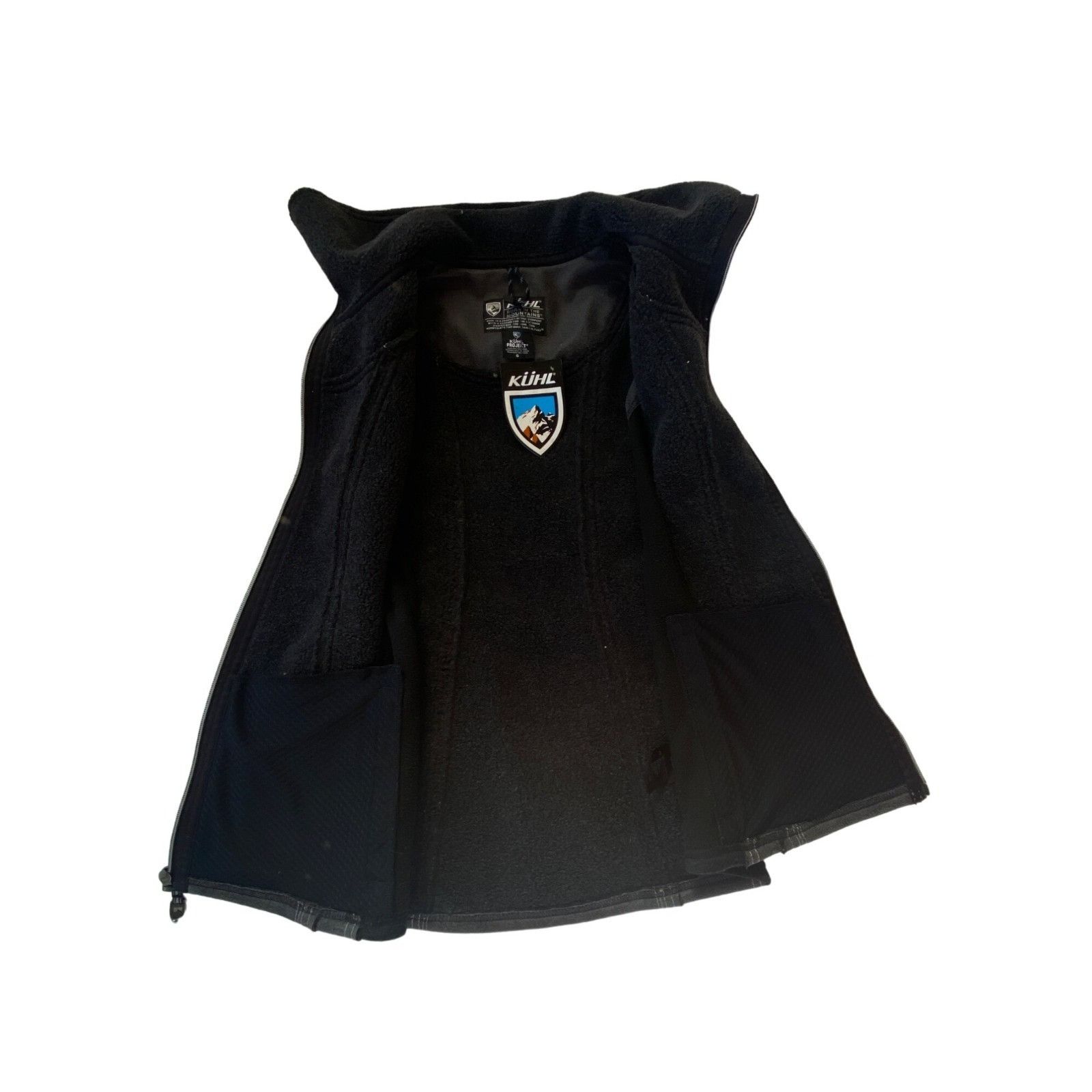 Kuhl NWT KUHL Women's S Raven Gray Black Dani Sherpa Vest Italian Size S / US 4 / IT 40 - 9 Thumbnail