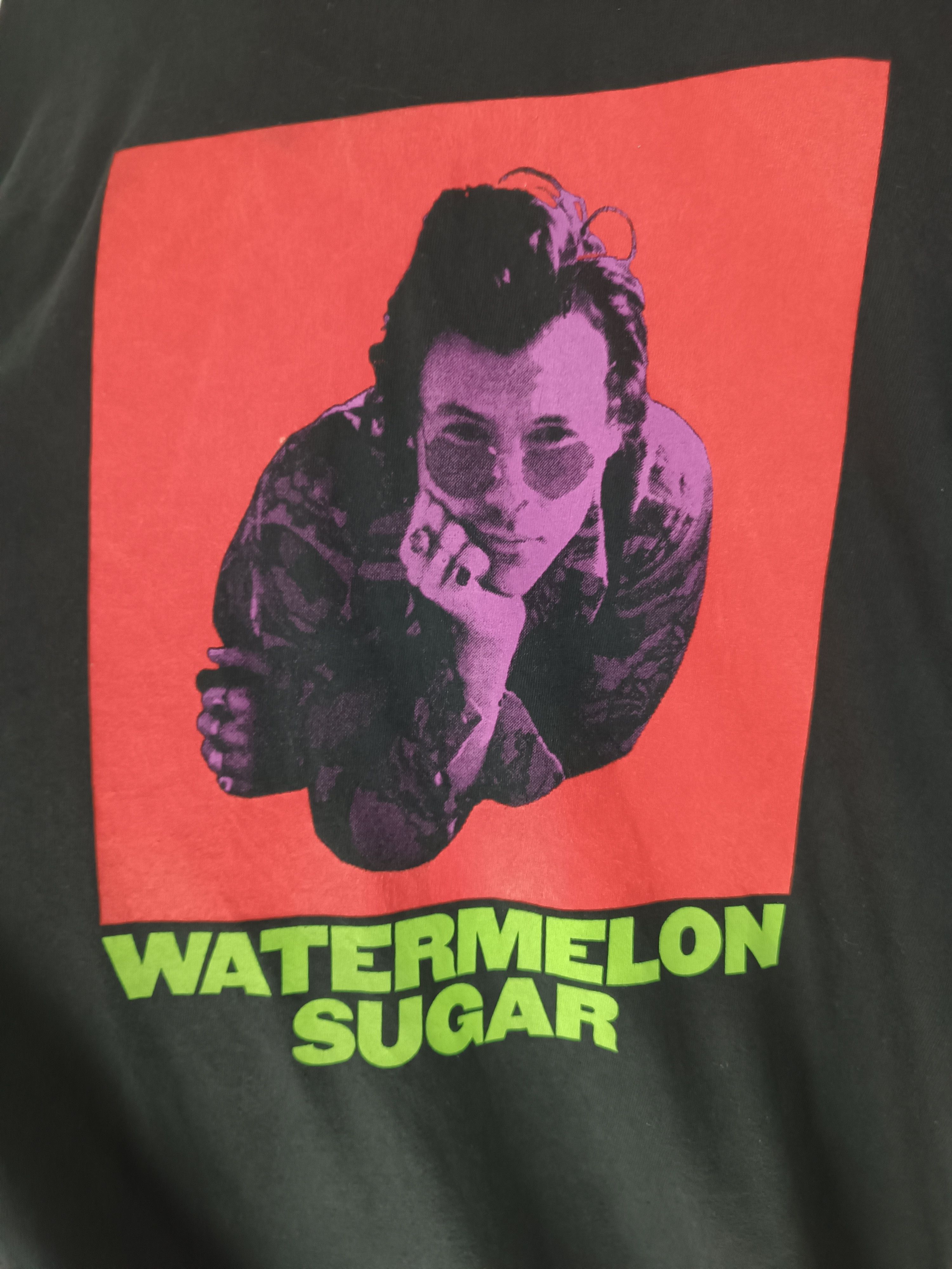 Vintage HARRY STYLES WATERMELON SUGAR FADED TEE Size US M / EU 48-50 / 2 - 8 Thumbnail