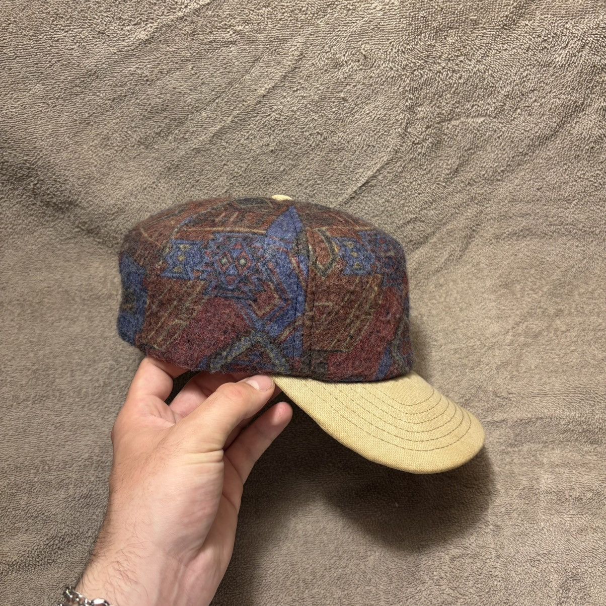Carhartt Vintage Carhartt Aztec Wool Snapback Hat Southwestern USA Size ONE SIZE - 5 Thumbnail