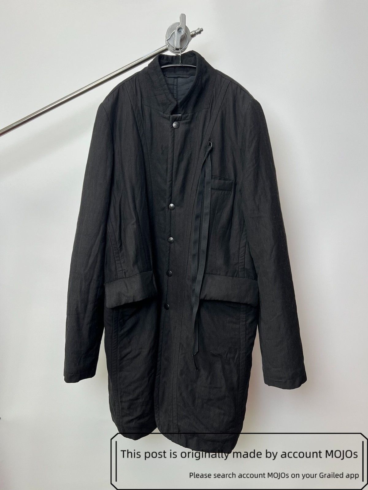 Ann Demeulemeester Sz L Ann Demeulemeester stripe Padded Down Jacket mojos884 Size US L / EU 52-54 / 3 - 1 Thumbnail