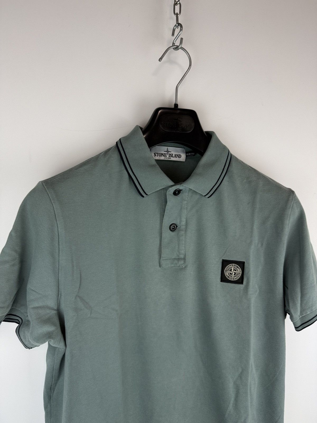 Stone Island Green Stone Island polo Size US L / EU 52-54 / 3 - 3 Thumbnail