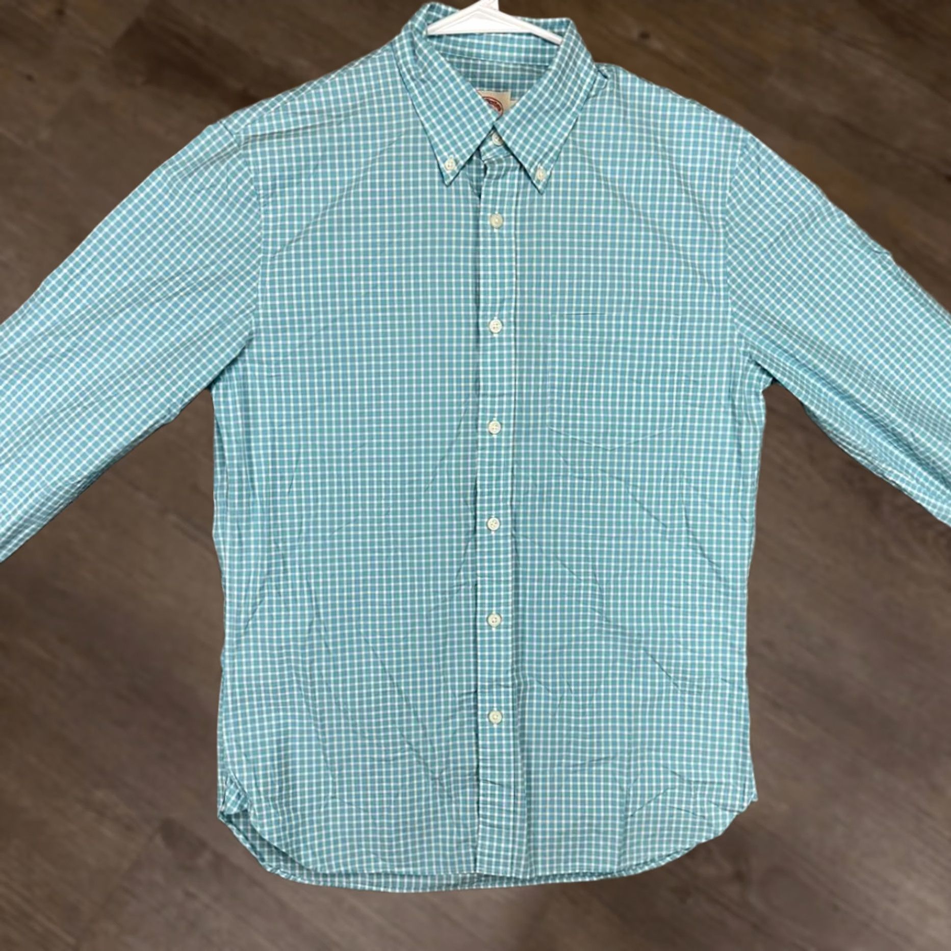 Brooks Brothers Brooks Brothers Red Fleece Button Down Shirt Adult Small Blue White Plaid Mens Size US S / EU 44-46 / 1 - 1 Thumbnail