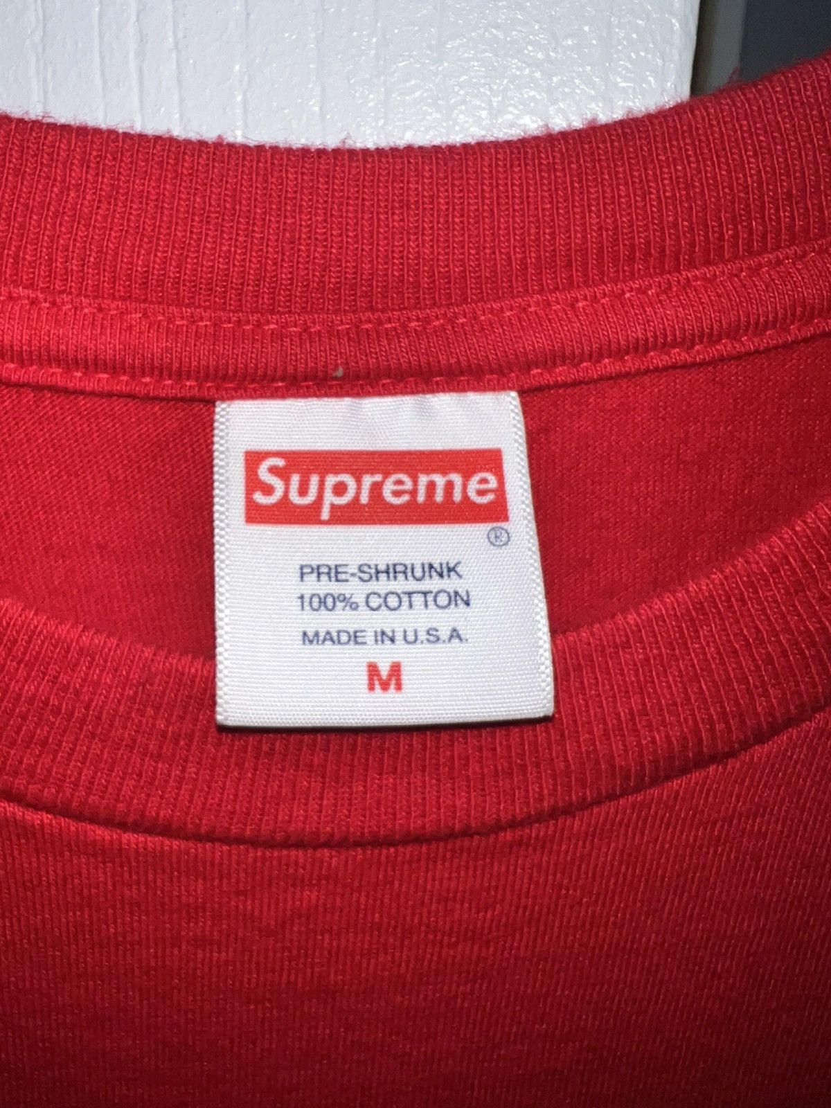 Supreme Supreme Riders Tee - Red Size US M / EU 48-50 / 2 - 2 Thumbnail
