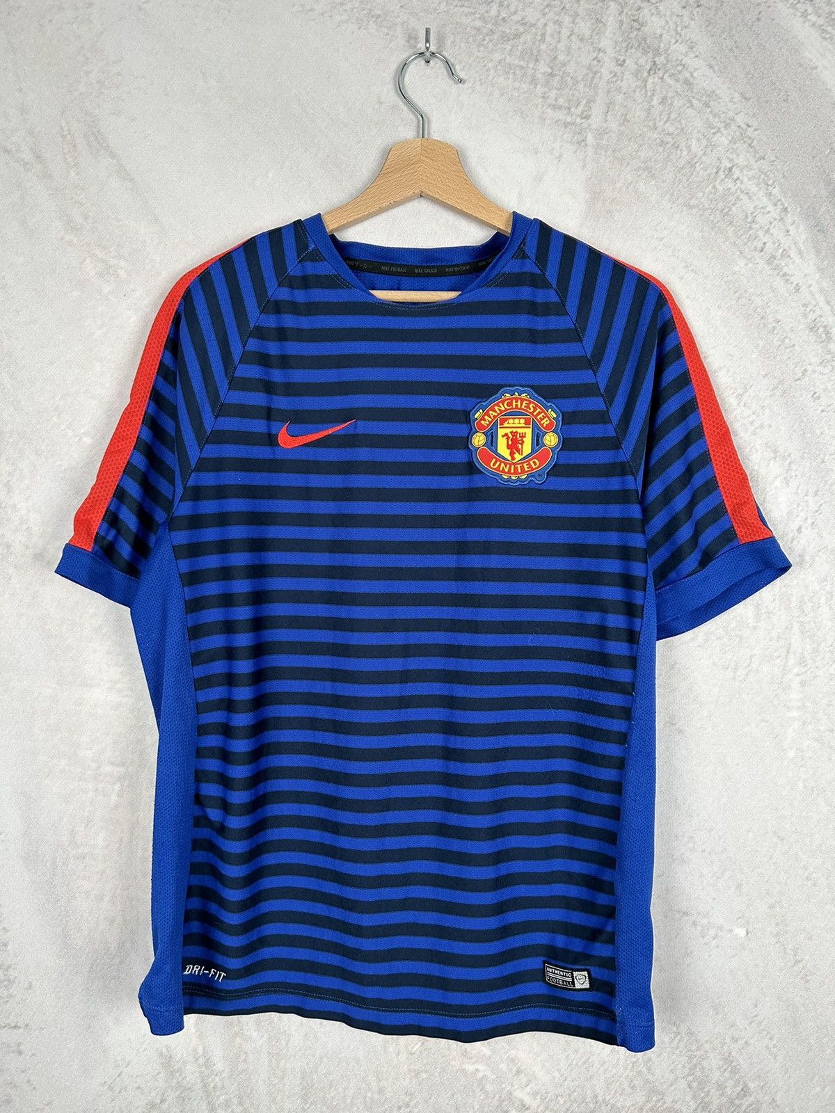Nike Vintage Manchester United Nike Soccer Jersey Training 90s Size US M / EU 48-50 / 2 - 1 Thumbnail