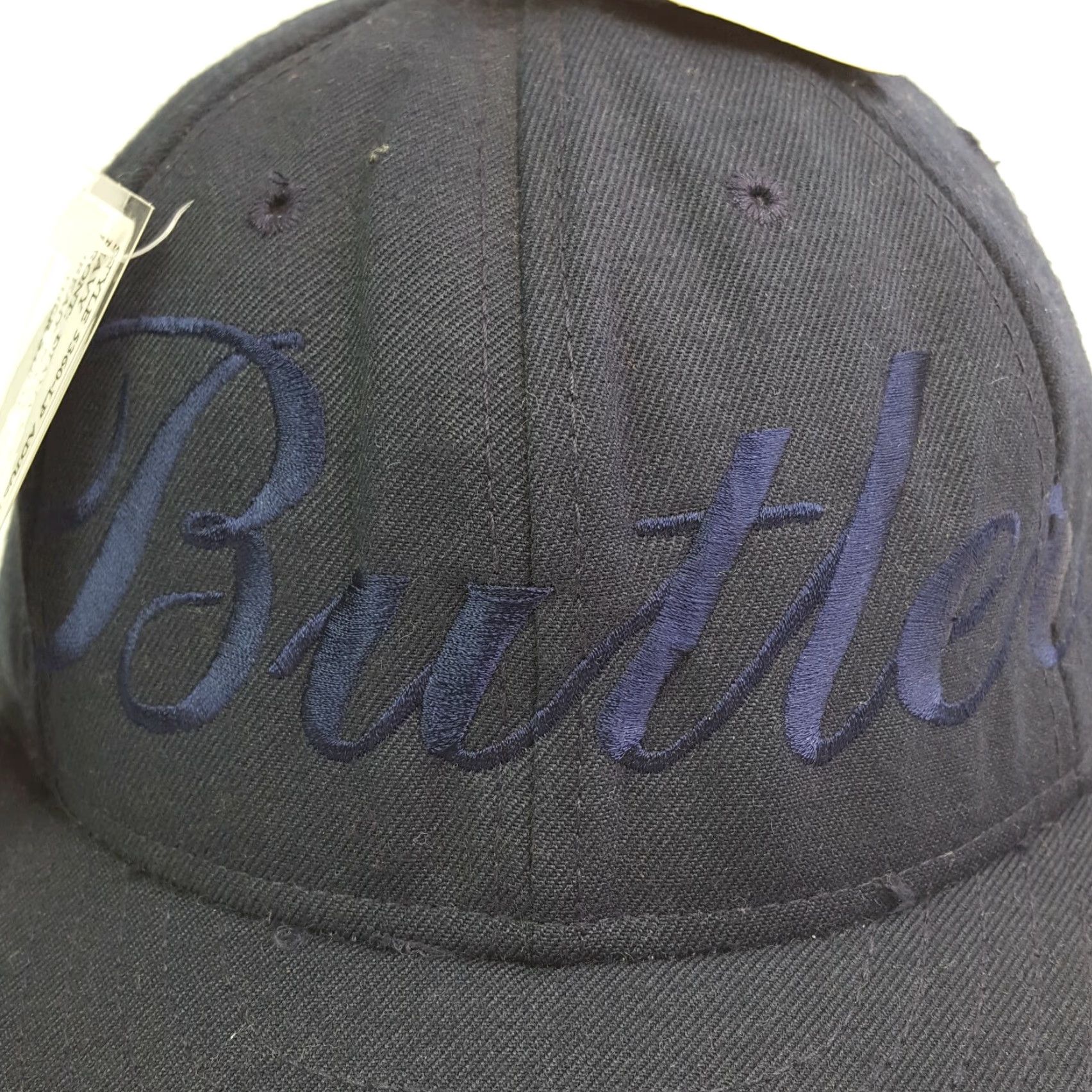 Vintage VTG Butler University Script Navy Blue Snapback Adjustable Hat Baseball Cap Size ONE SIZE - 3 Thumbnail