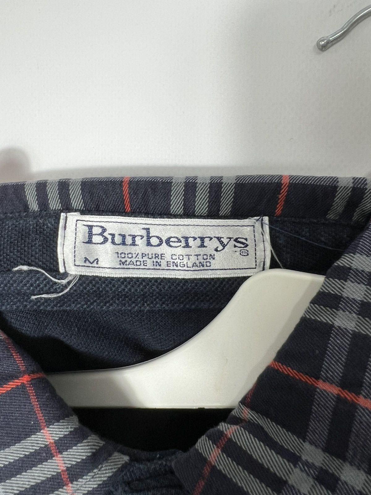 Burberry Vintage luxury streetwear 90s Burberry nova check T-shirt Size US M / EU 48-50 / 2 - 5 Thumbnail