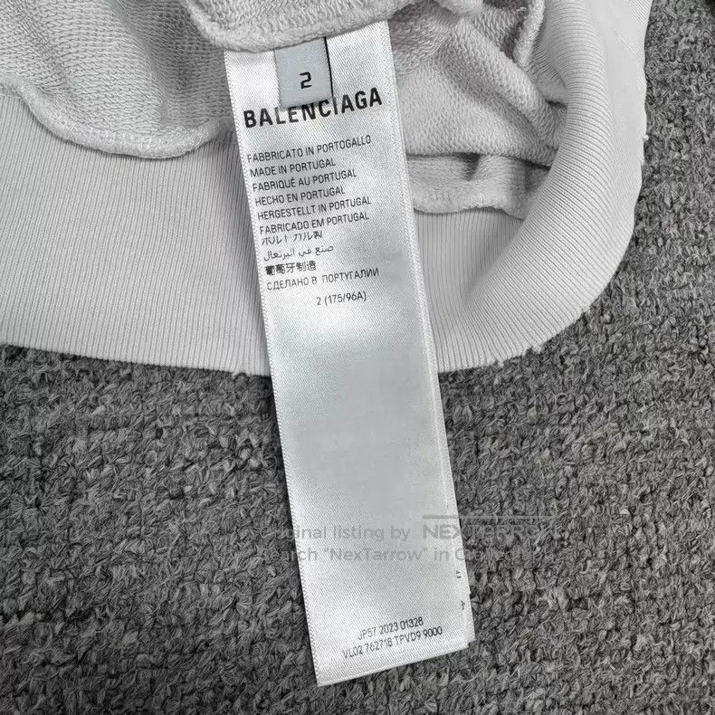 Balenciaga Balenciaga Letter Printed Logo Fleece Hoodie Size US M / EU 48-50 / 2 - 7 Thumbnail