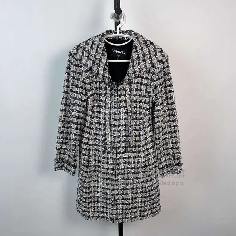 Chanel Chanel Cotton and linen coat Size XS / US 0-2 / IT 36-38 - 1 Thumbnail