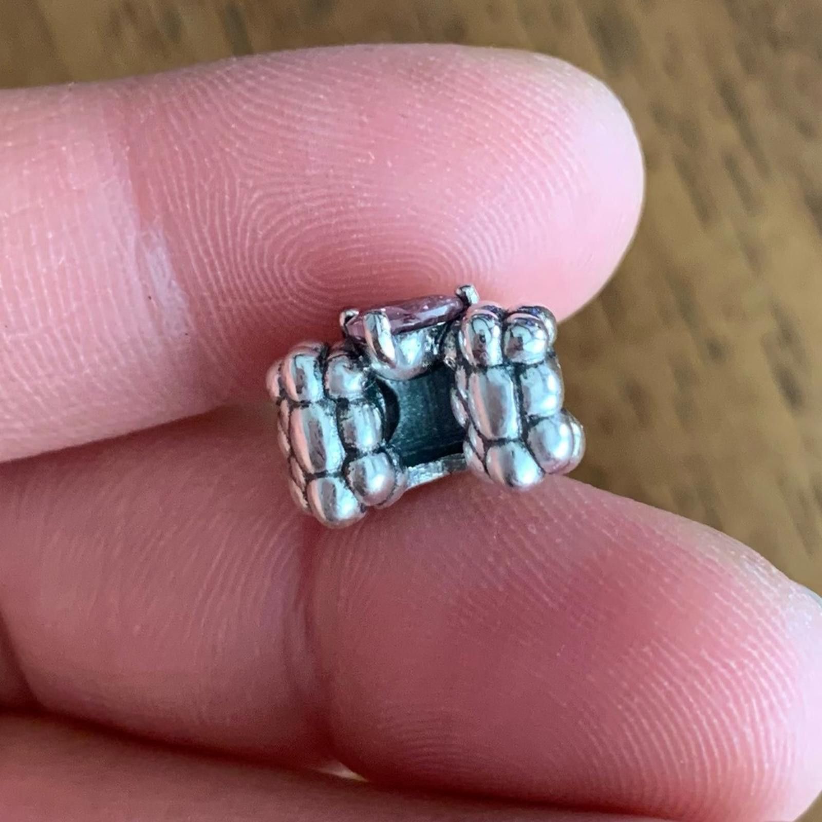 Other NWOT Rainbow Embraces Heart Gem Charm Sterling Silver 925 Size ONE SIZE - 9 Thumbnail